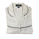 Black Polka Dots Night Suit